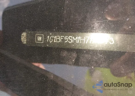 2017 Chevrolet Cruze Premier Auto z USA, uszkodzony, nr VIN 1G1BF5SM1H7114573